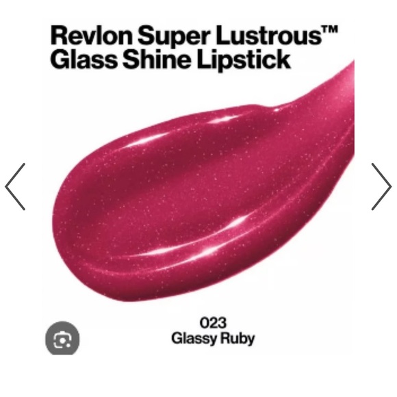 New Revlon Super Lustrous‎ Glass Shine Lipstick #025 Glassy Ruby - Picture 5 of 5